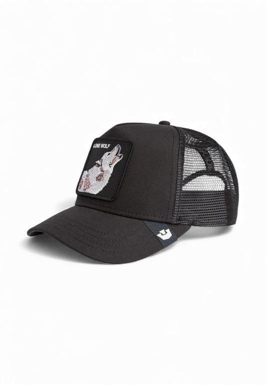 GOORIN BROS Cappello Trucker Lone Wolf Nero 101-2449-VOI-AI26