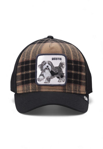 GOORIN BROS Cappello Trucker Bestie Nero Beige 101-2804-VOI-AI26