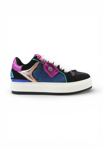 KURT GEIGER Sneakers Donna Nero Viola 493309109-PE26