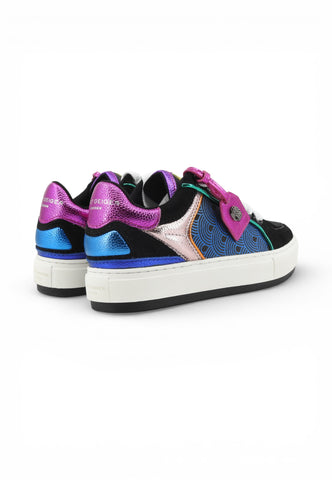 KURT GEIGER Sneakers Donna Nero Viola 493309109-PE26