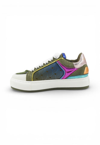KURT GEIGER Sneakers Donna Verde Multicolor 493375109-PE26
