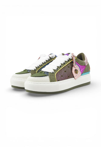 KURT GEIGER Sneakers Donna Verde Multicolor 493375109-PE26