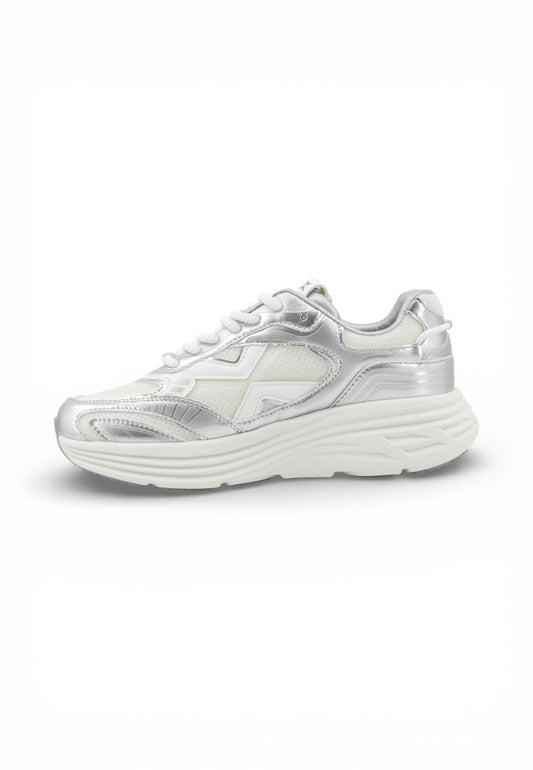 ALEXANDER SMITH Sneakers Donna Argento Bianco SXBDSMW-9802-SLV-PE26