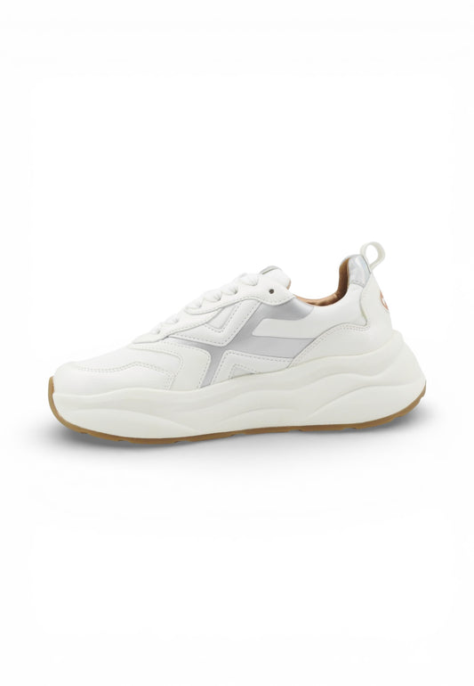 ALEXANDER SMITH Sneakers Donna Bianco Argento SXBDHZW-8036-IWT-PE26