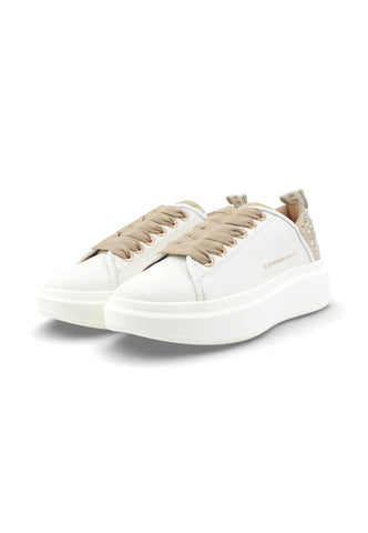 ALEXANDER SMITH Sneakers Donna Bianco Rosa Strass ASBDWYW-0506-WIS-PE26