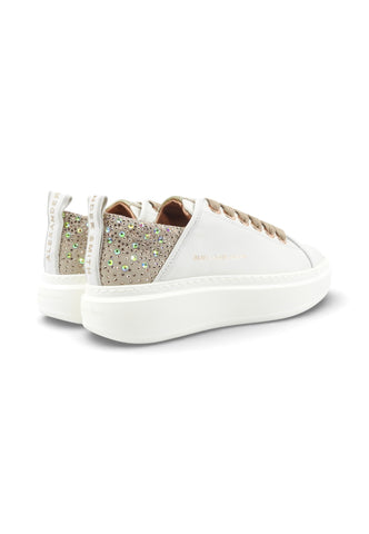 ALEXANDER SMITH Sneakers Donna Bianco Rosa Strass ASBDWYW-0506-WIS-PE26