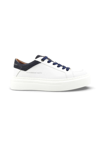 ALEXANDER SMITH Sneakers Uomo Bianco Blu ASBDRTM-3296-WBL-PE26