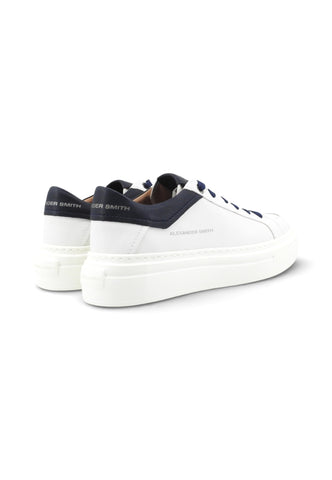 ALEXANDER SMITH Sneakers Uomo Bianco Blu ASBDRTM-3296-WBL-PE26