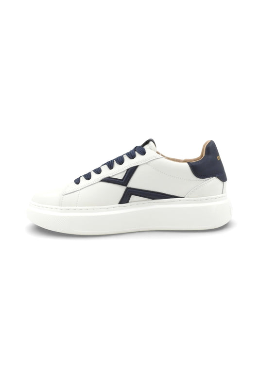 ALEXANDER SMITH Sneakers Uomo Bianco Blu SXBDCGM-9702-WBL-PE26
