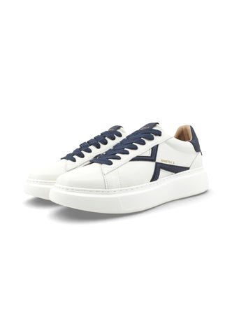 ALEXANDER SMITH Sneakers Uomo Bianco Blu SXBDCGM-9702-WBL-PE26