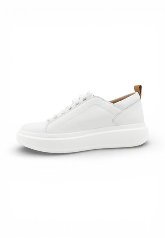 ALEXANDER SMITH Sneakers Uomo Bianco Marrone ASBDWFM-2319-WHT-PE26