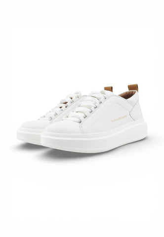 ALEXANDER SMITH Sneakers Uomo Bianco Marrone ASBDWFM-2319-WHT-PE26