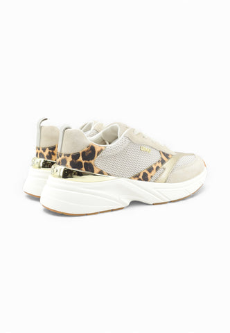 LIU JO Sneakers Donna Beige Animalier BA6049PX884S3991-PE26