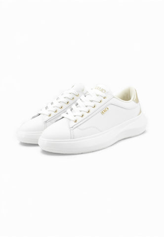 LIU JO Sneakers Donna Bianco Oro BA6069PX026S1052-PE26