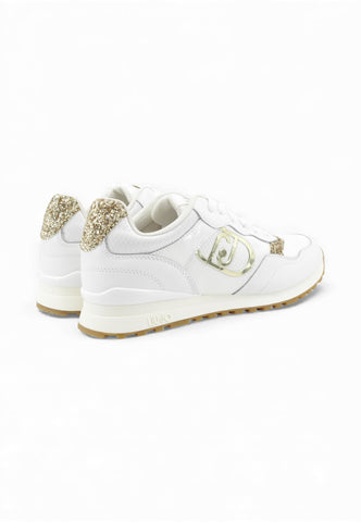 LIU JO Sneakers Donna Bianco Oro Glitter BA6001TX51701111-PE26