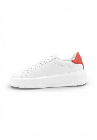 LOVE MOSCHINO Sneakers Donna Bianco Rosso JA15065G1OIAH10C-PE26