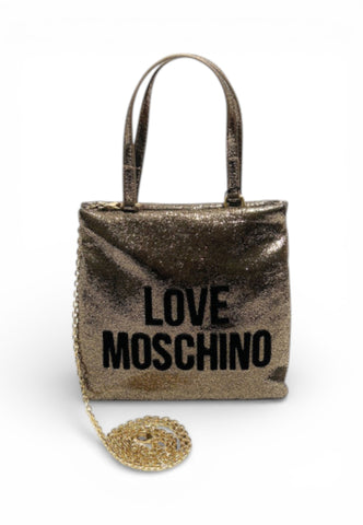 LOVE MOSCHINO Borsa A Mano Donna Oro Glitter JC4102PP1OLK0901-PE26