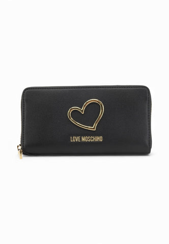 LOVE MOSCHINO Portafogli Donna Nero Oro JC5505PP1OLQ0000-PE26
