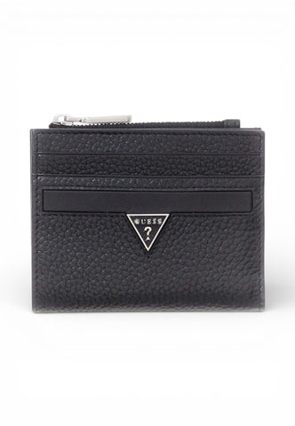 GUESS Portafogli Portacarte Uomo Nero SMMOGRLEA03-PE26-BLA