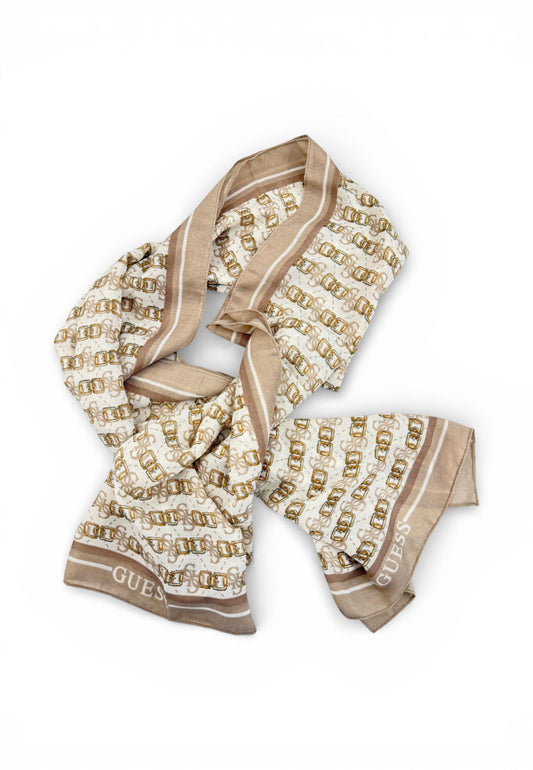 GUESS Pashmina Donna Beige Bianco AW5450POL03-PE26-LPL