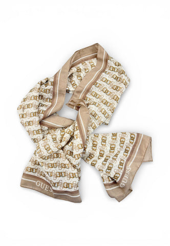 GUESS Pashmina Donna Beige Bianco AW5450POL03-PE26-LPL