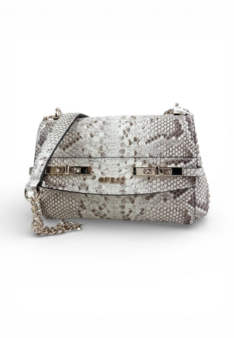 GUESS Borsa Tracolla Donna Beige Bianco Animalier HWKG9933780-PE26-NAT