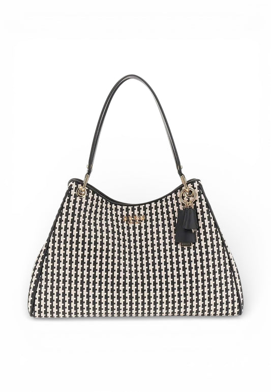 GUESS Borsa Shopper Donna Nero Bianco HWWG7691230-PE26-BML