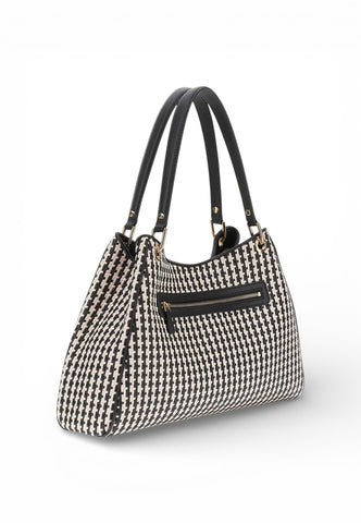 GUESS Borsa Shopper Donna Nero Bianco HWWG7691230-PE26-BML
