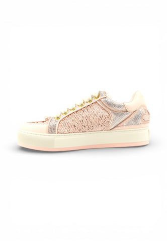 KURT GEIGER Sneakers Donna Rosa Bianco Paillettes 9564324619-PE26