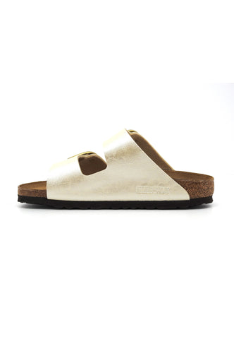 BIRKENSTOCK Ciabatte Arizona Big Buckle NF Donna Beige 1020021-PE26