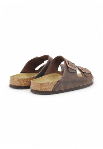 BIRKENSTOCK Ciabatte Arizona NF Donna Marrone 052533-PE26