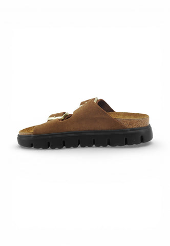 BIRKENSTOCK Ciabatte Arizona NF Donna Marrone 1028389-PE26
