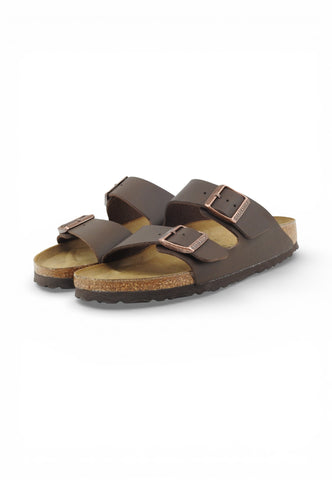 BIRKENSTOCK Ciabatte Arizona NF Uomo Marrone 051703-PE26