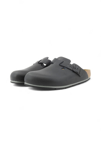 BIRKENSTOCK Ciabatte Boston NF Donna Nero 1026222-PE26