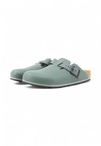 BIRKENSTOCK Ciabatte Boston NF Donna Verde 1026188-PE26
