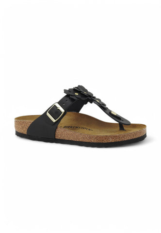 BIRKENSTOCK Ciabatte Gizeh RF Donna Nero 1026693-PE26