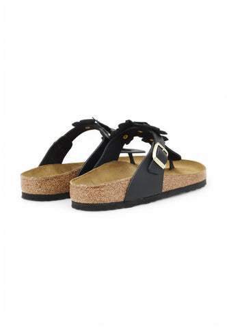 BIRKENSTOCK Ciabatte Gizeh RF Donna Nero 1026693-PE26