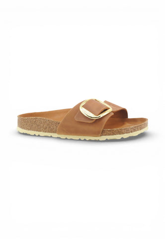 BIRKENSTOCK Ciabatte Madrid Big Buckle NF Donna Marrone 1006525-PE26
