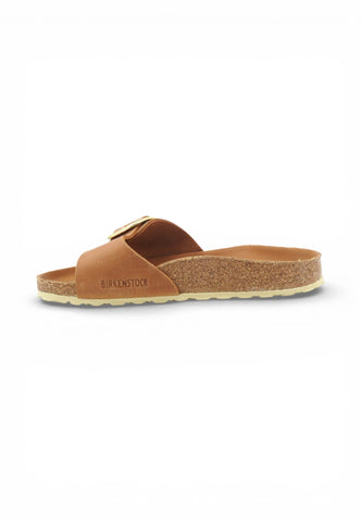 BIRKENSTOCK Ciabatte Madrid Big Buckle NF Donna Marrone 1006525-PE26