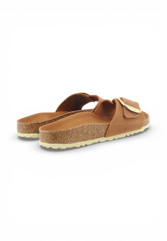 BIRKENSTOCK Ciabatte Madrid Big Buckle NF Donna Marrone 1006525-PE26