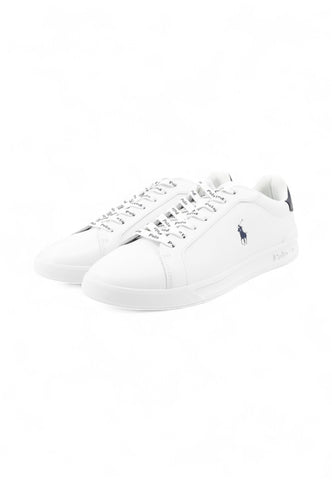 POLO RALPH LAUREN Sneakers Uomo Bianco Blu 809829824003-PE26