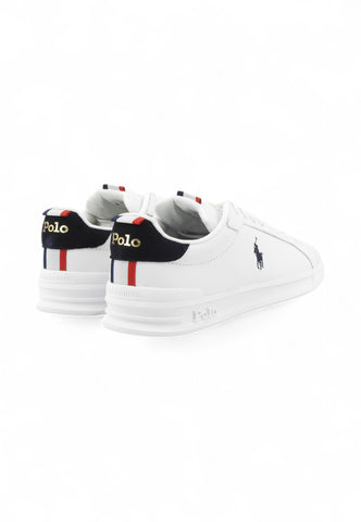 POLO RALPH LAUREN Sneakers Uomo Bianco Blu Rosso 809860883003-PE26