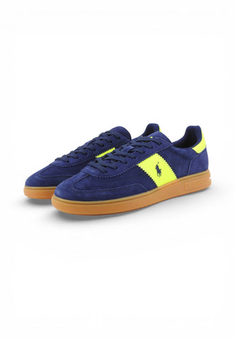 POLO RALPH LAUREN Sneakers Uomo Blu Giallo 809P07172003-PE26