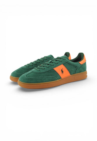 POLO RALPH LAUREN Sneakers Uomo Verde Arancione 809P07172002-PE26