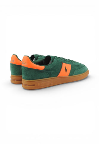 POLO RALPH LAUREN Sneakers Uomo Verde Arancione 809P07172002-PE26