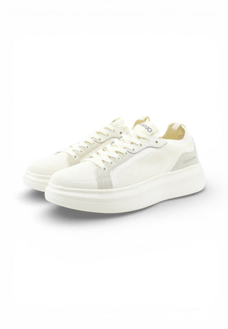 LIU JO Sneakers Uomo Bianco Grigio 7B6011TX145S1400-PE26