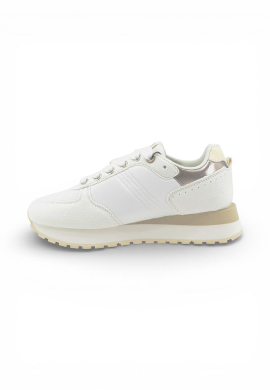 COLMAR Sneakers Donna Bianco Beige Oro TRAVISA050-PE26