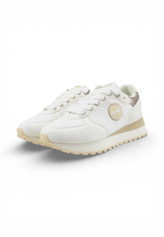 COLMAR Sneakers Donna Bianco Beige Oro TRAVISA050-PE26