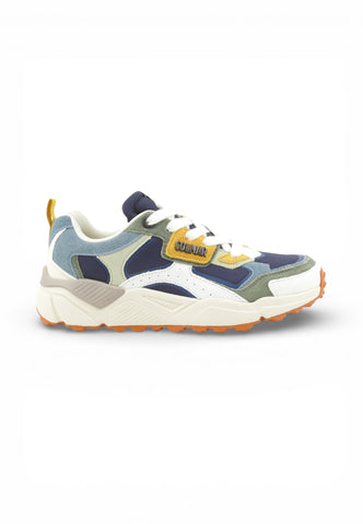 COLMAR Sneakers Uomo Blu Verde Giallo GARNERC023-PE26