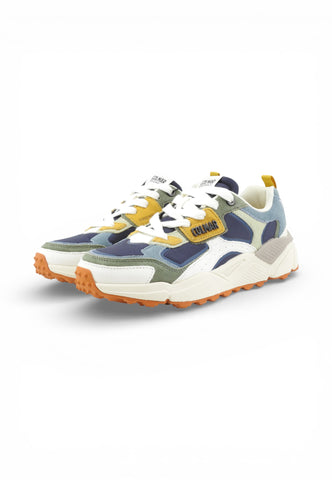 COLMAR Sneakers Uomo Blu Verde Giallo GARNERC023-PE26